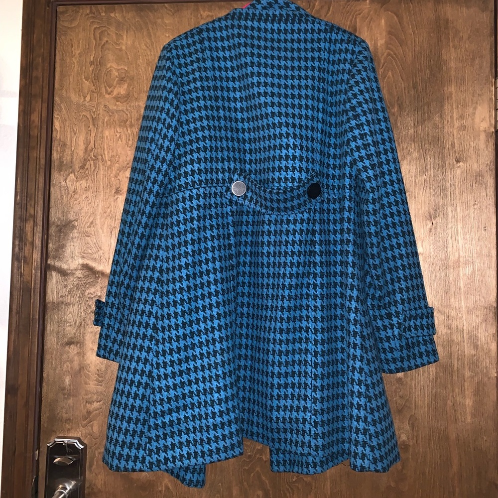 Blue and black jacket